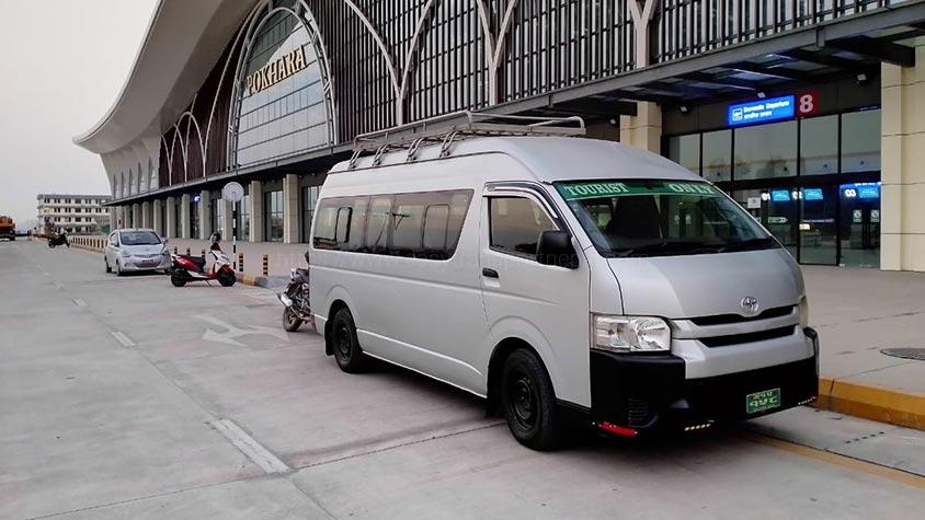 tyota hiace rental in nepal