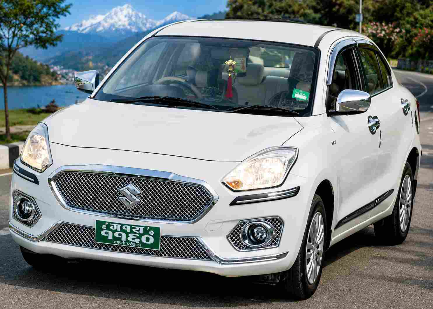 swift dezire rental in nepal